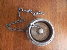 B Blindkupplung mit Kette  Feuerwehr THW Bund