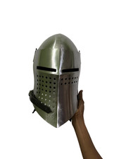 Mittelalter Kreuzritter Helm