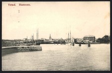 Ystad, Hamnen, Ansichtskarte 