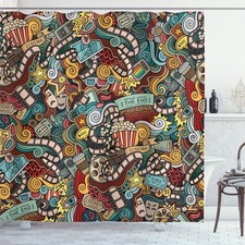 Hipster Duschvorhang Kino