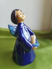 Vintage THUN BOZEN Engel blau