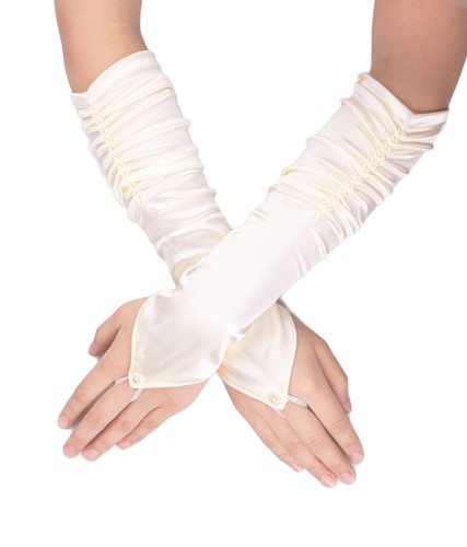 Satin fingerlos - satin,