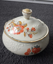 alte Bonbonniere Schale Schüssel mit Deckel Porzellan