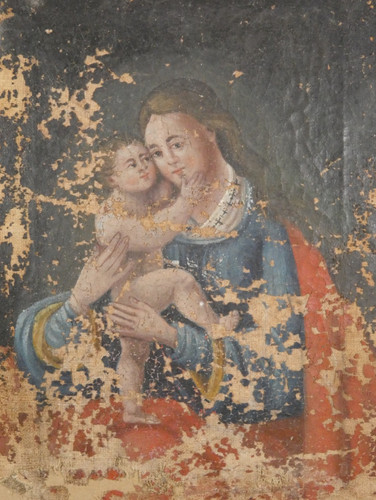 ölgemälde madonna hl - madonna,