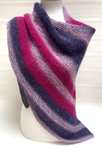 Handgestricktes tuch - handgestricktes,