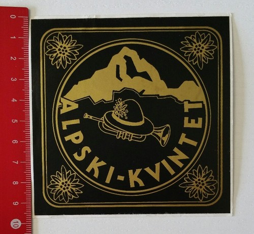 Aufkleber sticker alpski - alpski,