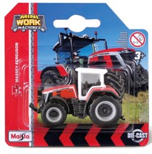 Maisto Massey Ferguson Traktor Kinder Spielzeug Auto Metall Trecker 1:64 Rot