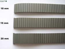 EULIT Pebro TITAN Germany FLEX TITANUHRENARMBAND FLEXBAND 18, 19, 20 mm TITANIUM