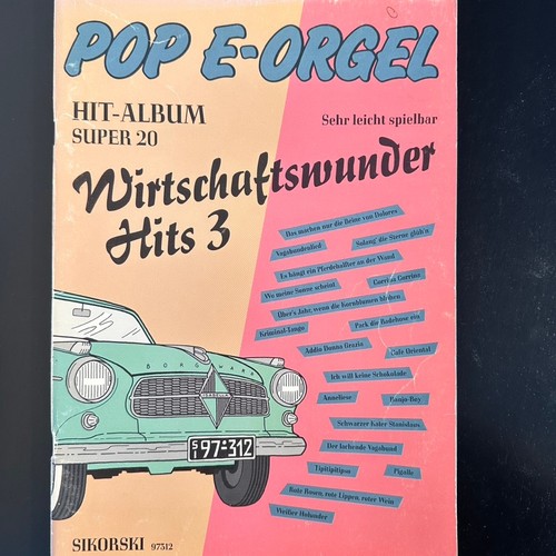 Noten pop orgel - noten,