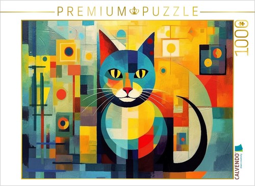 Calvendo puzzle katze stil - im,