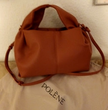 Polene Damen Tasche neuf Handtasche Umhängetasche  dustbag braun
