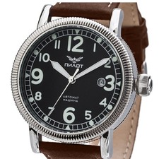 Fliegeruhr B-Uhr Automatik Uhr Military mechanische Uhr Dienstuhr Retro 43 mm 