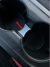 Silver Glossy 3D Center Cup