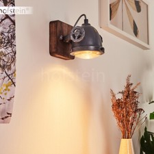 Vintage Wand Leuchte Grau