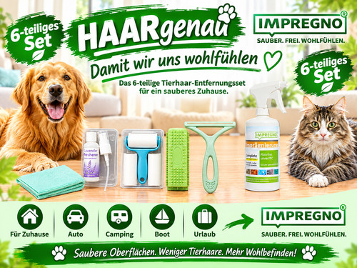 Set tierhaar entfernen - x,