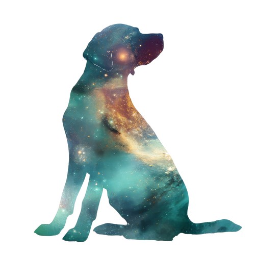 Sticker hund aurora - sticker,