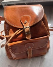 Leder, Rucksack, Tasche