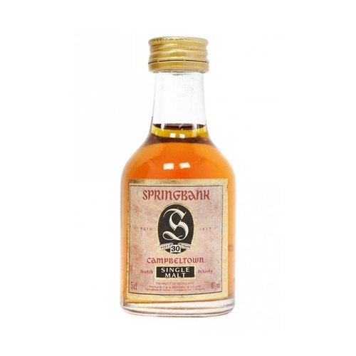 Springbank 30yo 5cl old - springbank,