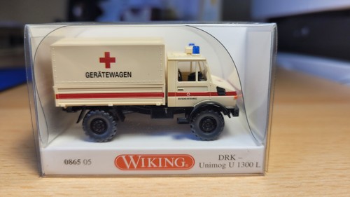Wiking 0865 drk unimog - 05,