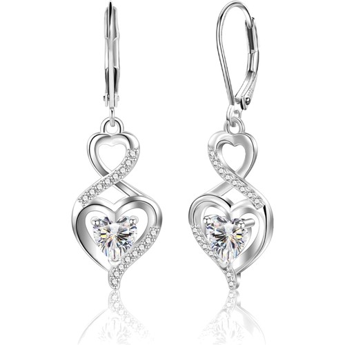 Herz ohrringe silber - ohrringe,