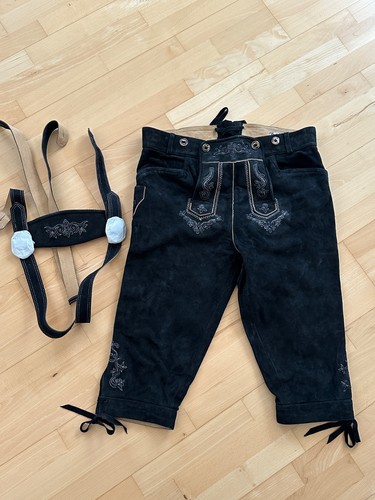 Trachten lederhose schwarz - trachten,