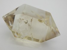 Bergkristall/Rauchquarz/Citrin Doppelender, wärmebehandelt, ca 4,8 cm !!!