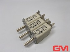 VE 3x Siemens NH-Sicherungseinsatz 3NA3132 LV HRC fuse element NH1 125A