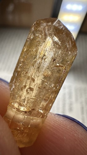 Imperial topas topaz - imperial, gebohrt