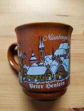 Glühweintasse Nürnberg Christkindlesmarkt Original Braun Altstadt Motiv Sammler 