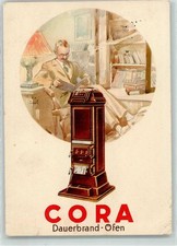 13932225 - Cora Dauerbrand Ofen Werbung 1938 Gebrauchsspuren