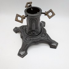 Christbaumständer Gusseisen antiker Weihnachtsbaumständer Eisen Original um 1900