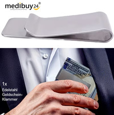 1x Geldscheinklammer