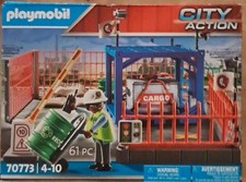 Playmobil City Action 70773 - Frachtlager, Cargo, Neuwertig!