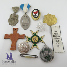 Vintage Schlaraffia Anstecknadel/Abzeichen Konvolut (2260EB)