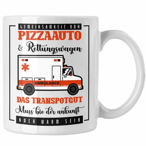 Pizzaauto rettungswagen spruch - pizzaauto,