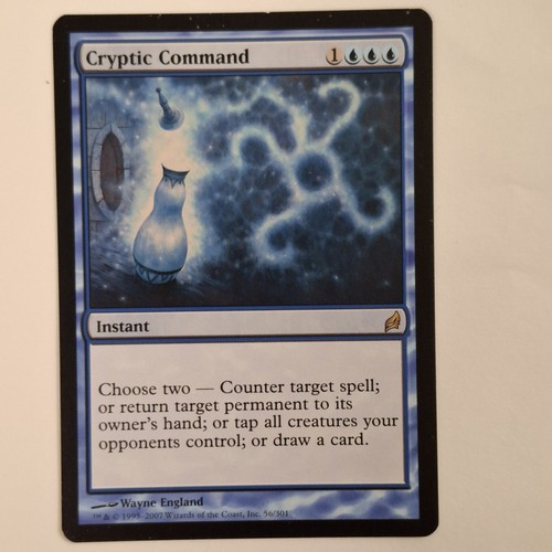 Cryptic command lorwyn mtg - cryptic,