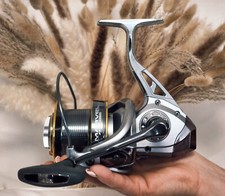 Marvel Angelrolle 8000 14+1BB | Robust & Groß für Wels, Karpfen & Meeresangeln