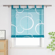 Raffrollo Schlaufen Kreise