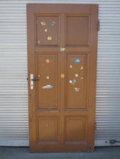 Zimmertür Tür Lichtausschnitt Glas DIN. rechts / 6 Füllungen H213 B97 S4