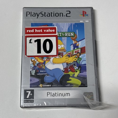 Playstation the simpsons hit - playstation,
