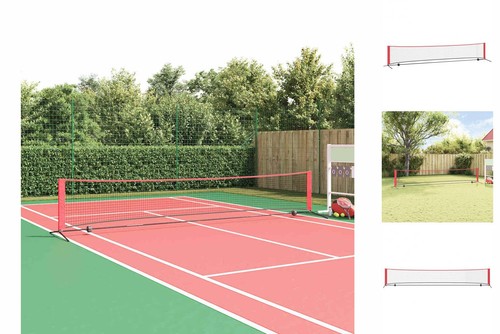 Tennisnetz schwarz und rot - tennisnetz,