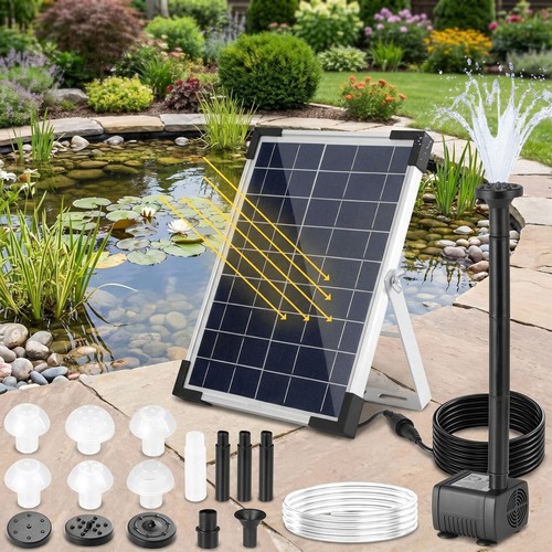Solar teichpumpe 170l - teichpumpe, 170l/h