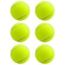 6er set tennisbälle gelb - 6er,