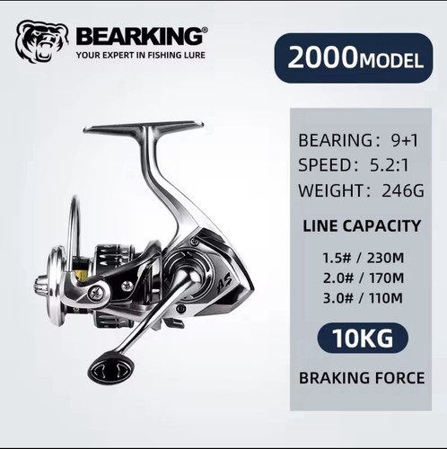 Spinnrolle bearking assassin - spinnrolle,
