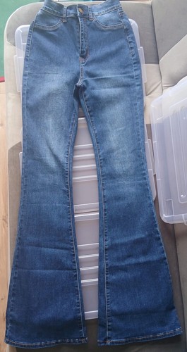 Mädchen jeans denim blau - jeans,