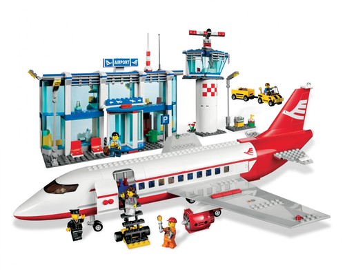 Lego city großer - lego, flughafen