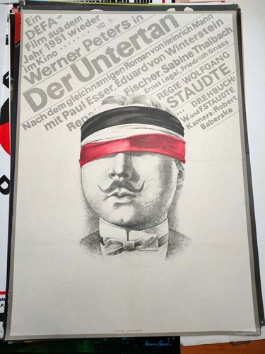 Plakat der untertan ddr - der,
