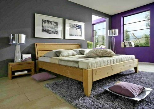 Massivholz doppelbett - massivholz,