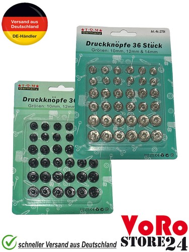 Druckknöpfe stück zum - 36,