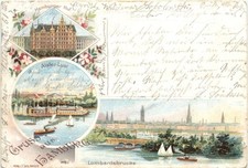 Gruss aus Hamburg - Litho